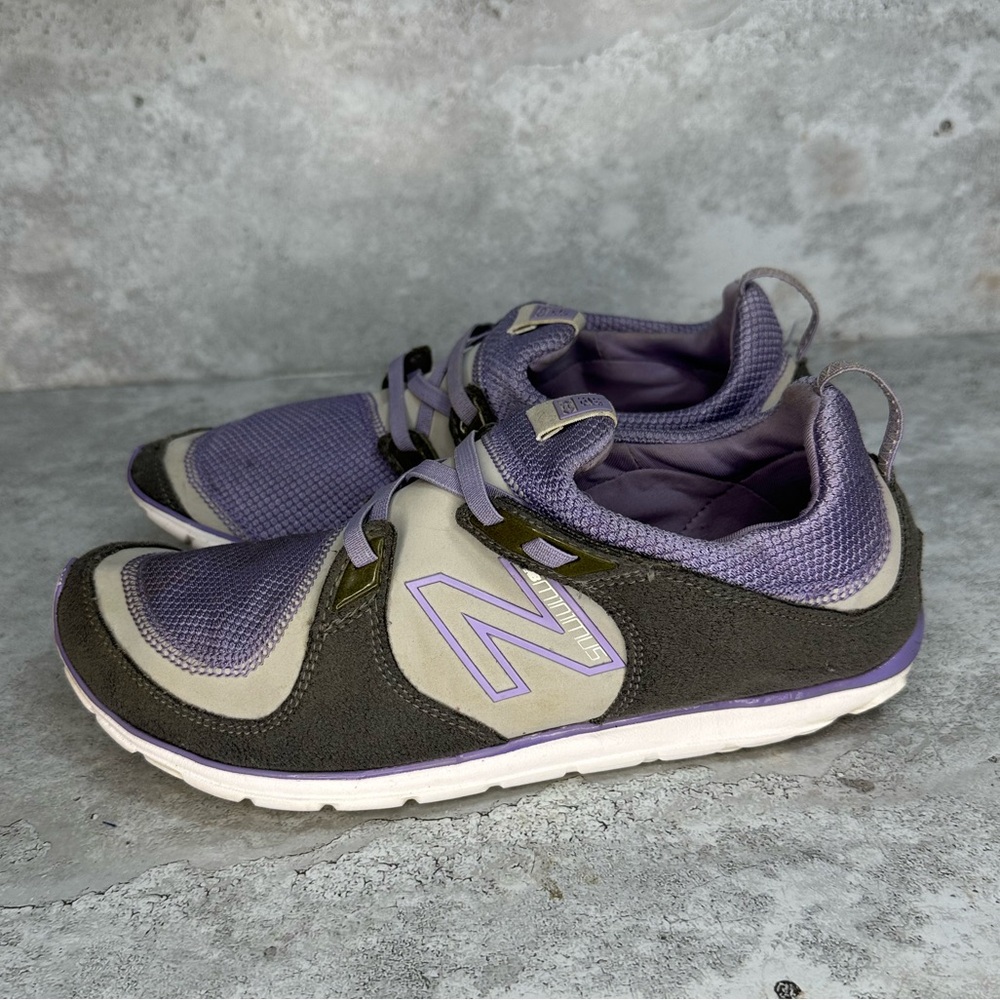 New Balance Purple and Gray Running‎ Sneakers Woman Sz 8.5